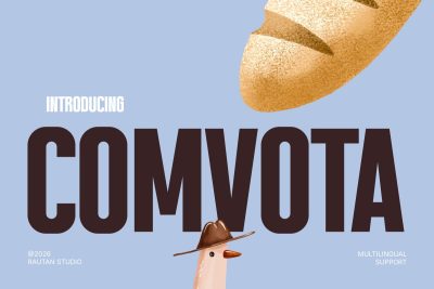 Modern Font COMVOTA
