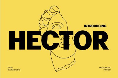 Modern Font HECTOR