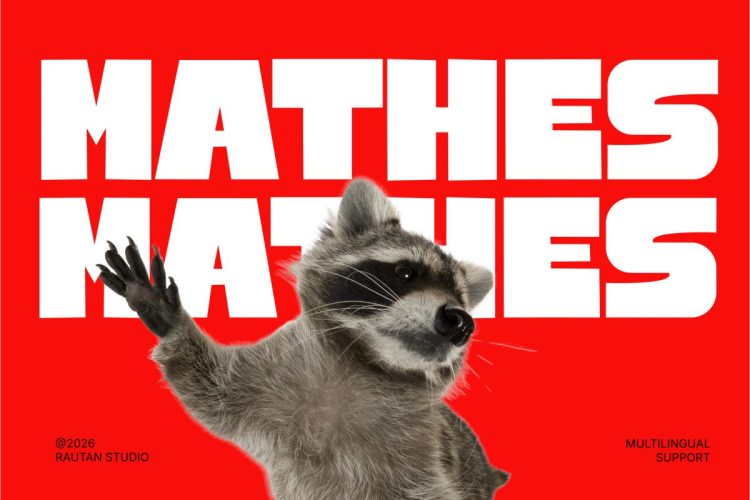 Modern Font Mathes