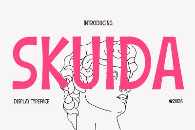 Modern Font SKUIDA