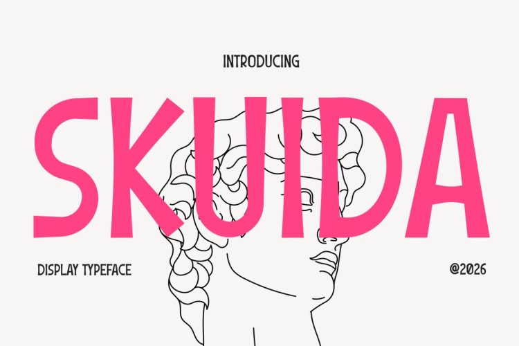Modern Font SKUIDA