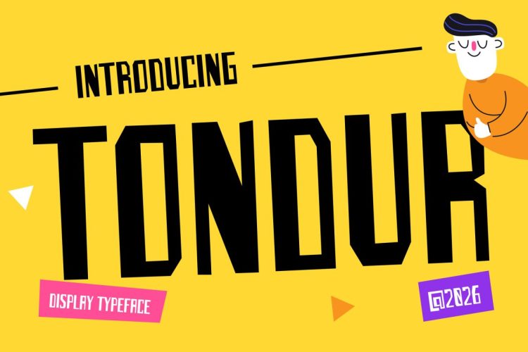 Modern Font TONDUR